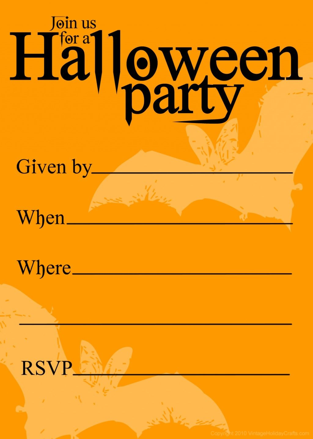 Free Printable Halloween Birthday Invitations Templates | Halloween - Free Halloween Birthday Invitation Templates Printable