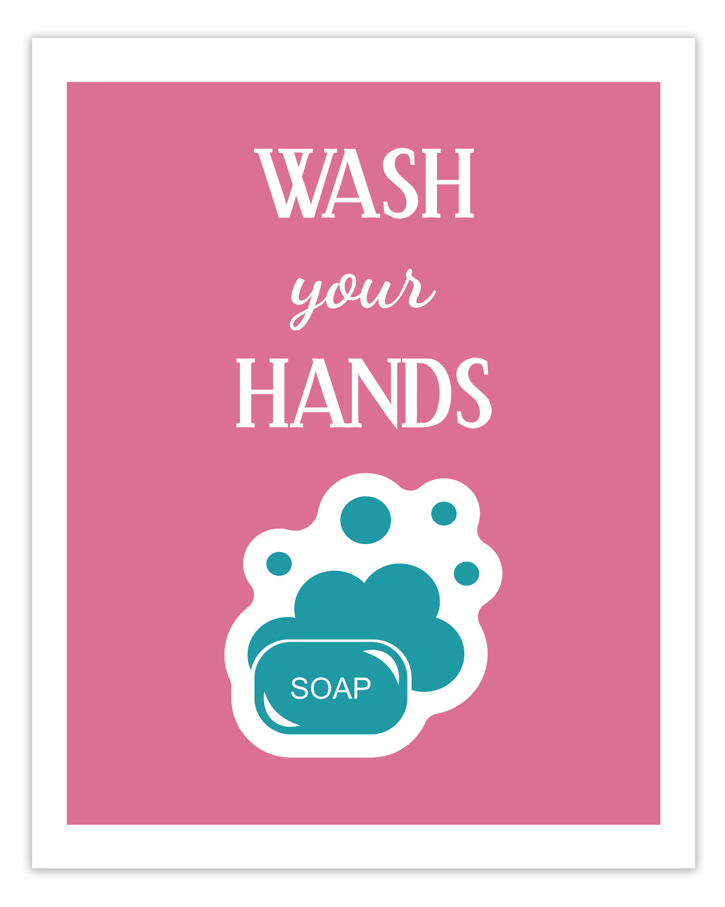 Free Printable Hand Washing Sign For Children - 12.17.ybonlineacess.de • - Osha Signs Free Printable