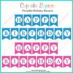 Free Printable Happy Birthday Banners Pink Blue | Free Printables   Free Printable Happy Birthday Signs