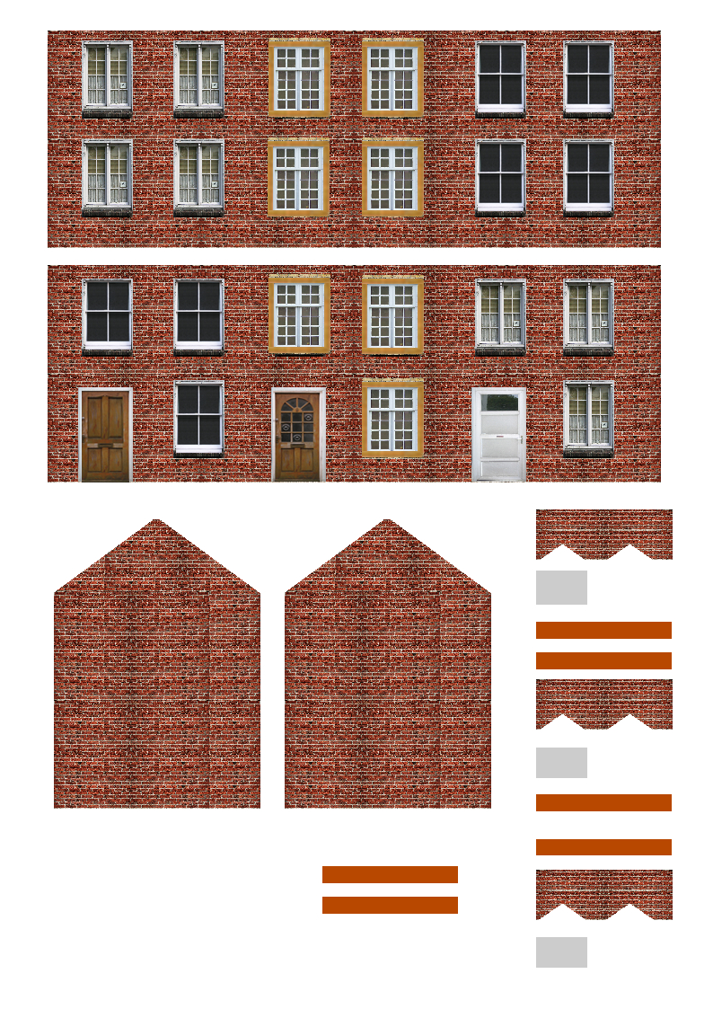 Free Printable Ho Scale Buildings Plans Lzk Gallery | Ho Structures - Free Printable Model Railway Buildings