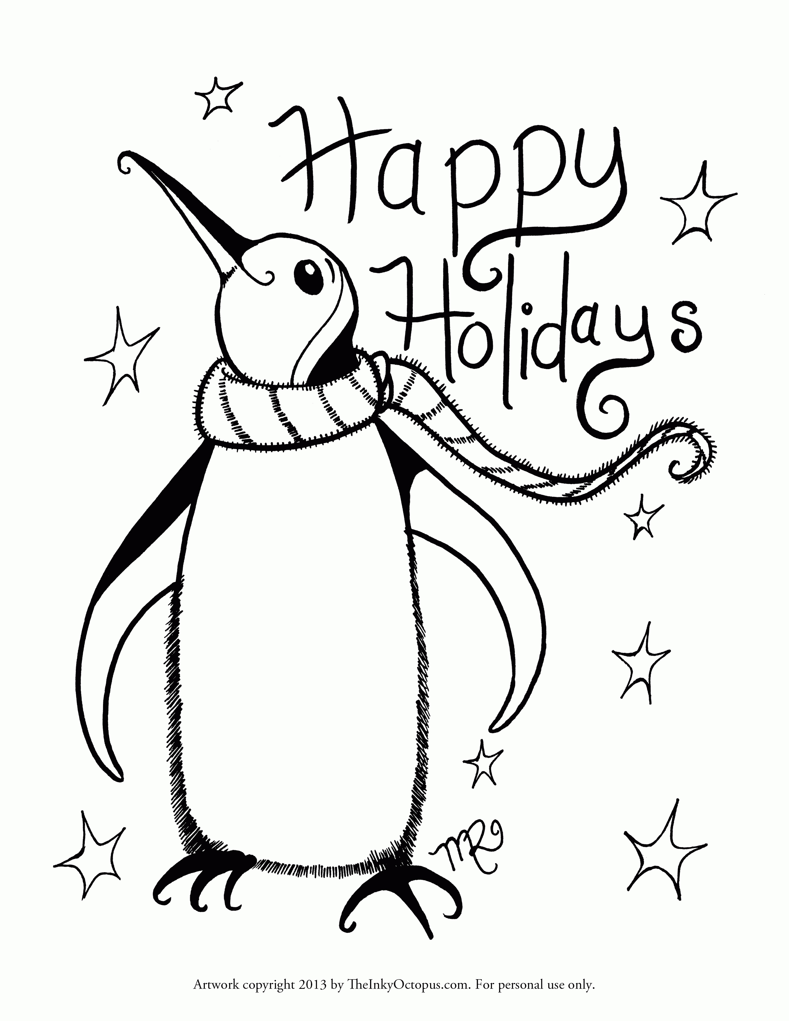 Free Printable Holiday Coloring Pages For Adults Holiday Coloring - Free Printable Holiday Coloring Pages