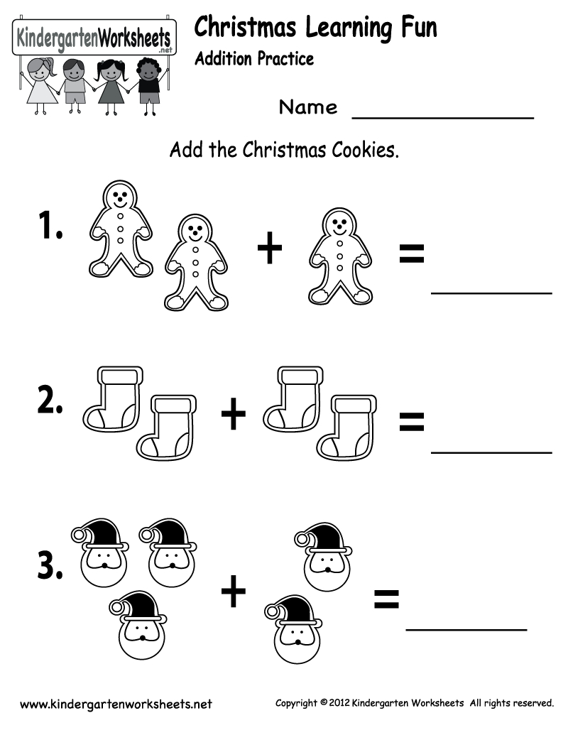 Free Printable Holiday Worksheets | Free Christmas Cookies Worksheet - Free Printable Christmas Worksheets