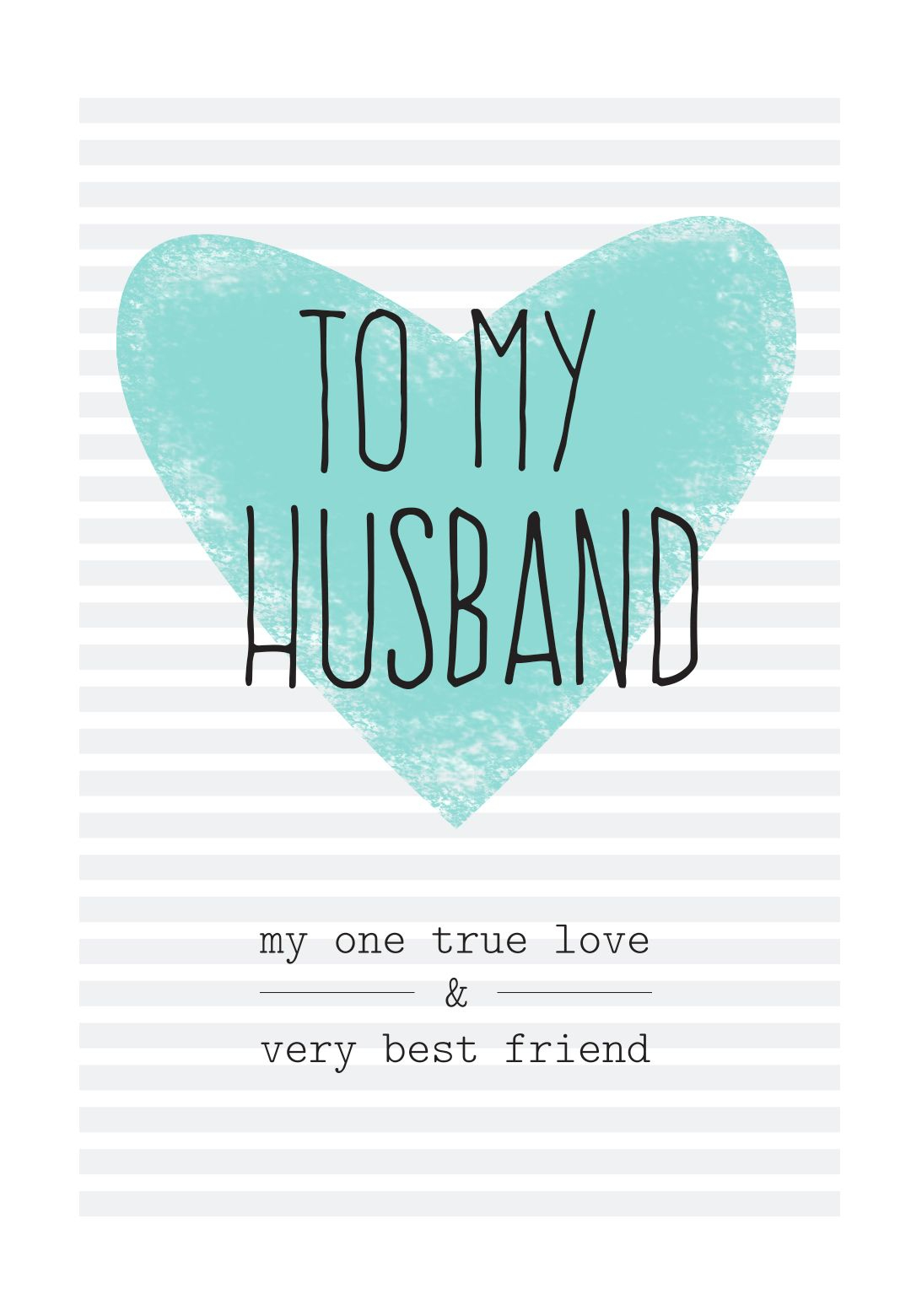 Free Printable Husband Greeting Card | Diy | Free Birthday Card - Free Printable Anniversary Cards