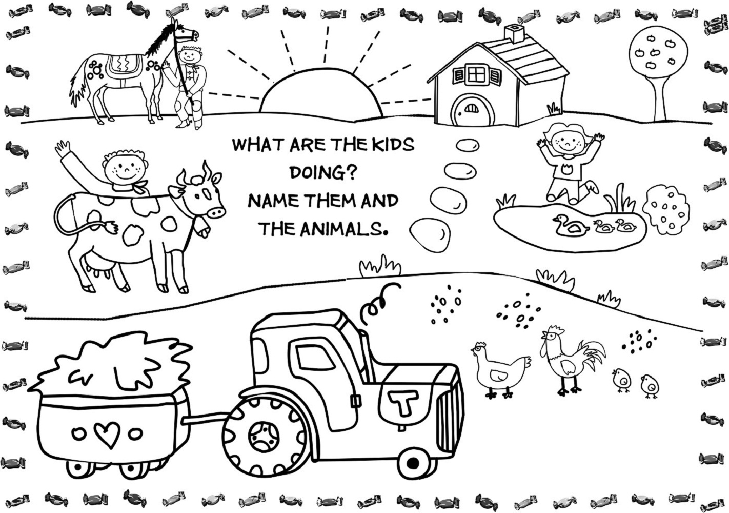 Free Printable Kids Activities 5 #28661 - Free Printable Activity Sheets For Kids