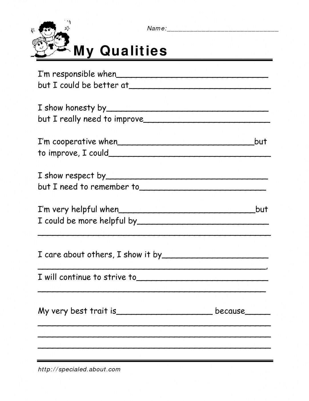 Free Printable Life Skills Worksheets | Lostranquillos - Free Printable Life Skills Worksheets