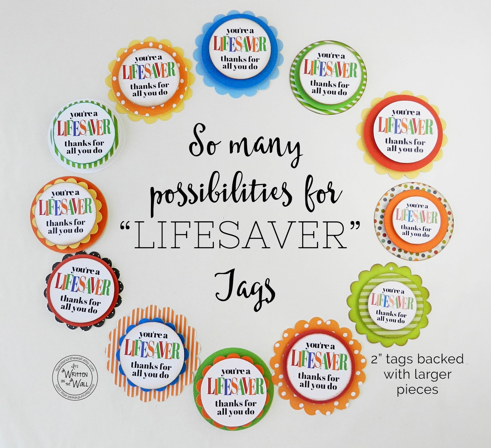 Free Printable Lifesaver Tags - All Free Tag Designs - Free Printable Lifesaver Tags