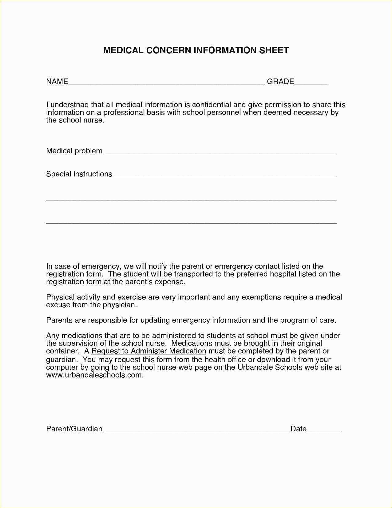 Free Printable Medical Consent Form Emergency Medical - Classy World - Free Printable Child Medical Consent Form