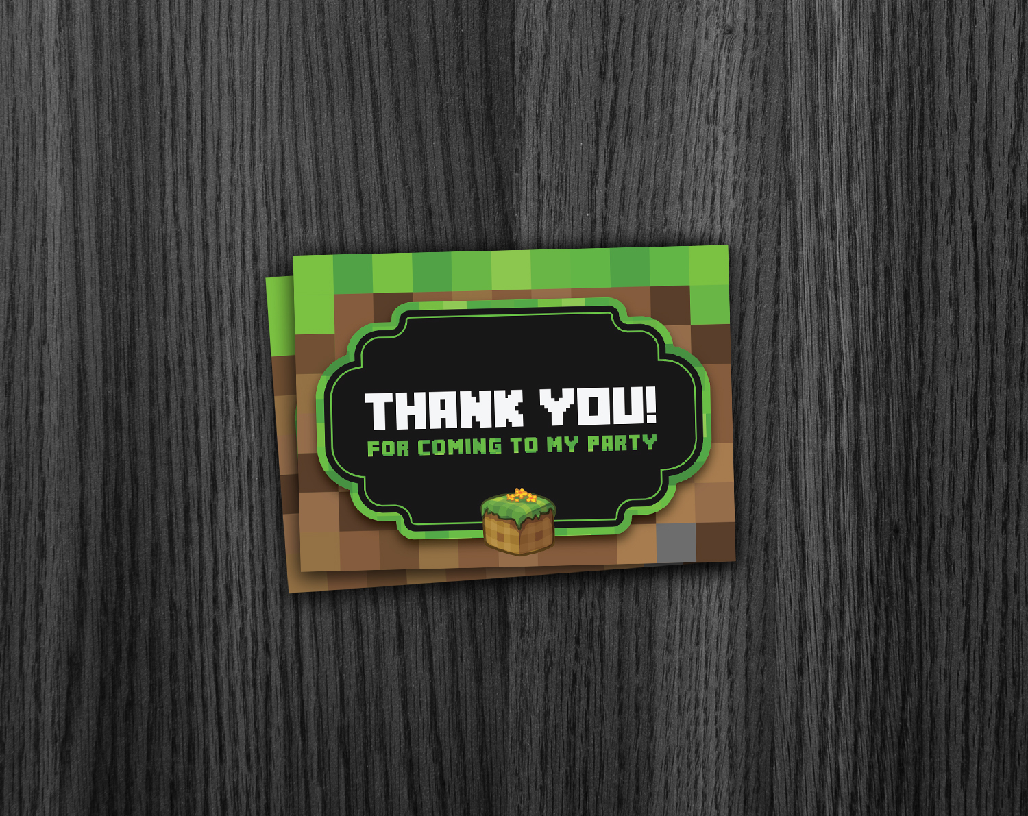 Free Printable Minecraft Thank You Notes | Download Them Or Print - Free Printable Minecraft Thank You Notes