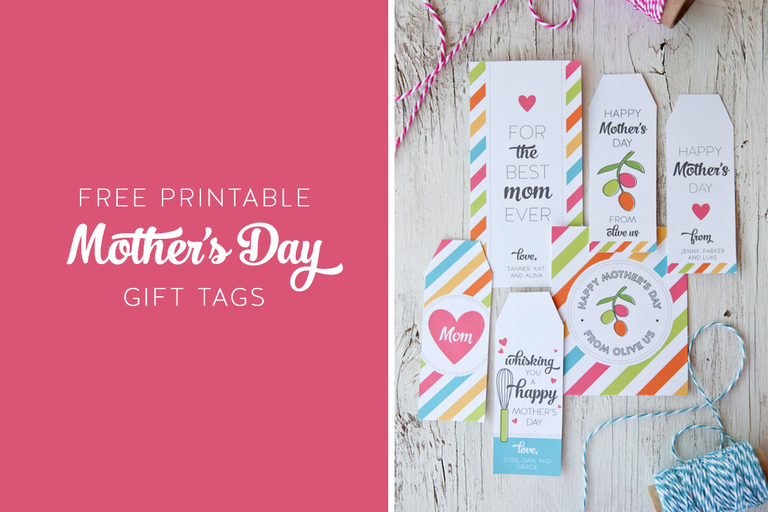 Free Printable Mother&amp;#039;s Day Gift Tags | The Little Umbrella - Free Printable Mothers Day Gifts