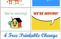 Free Printable Moving Announcement Templates