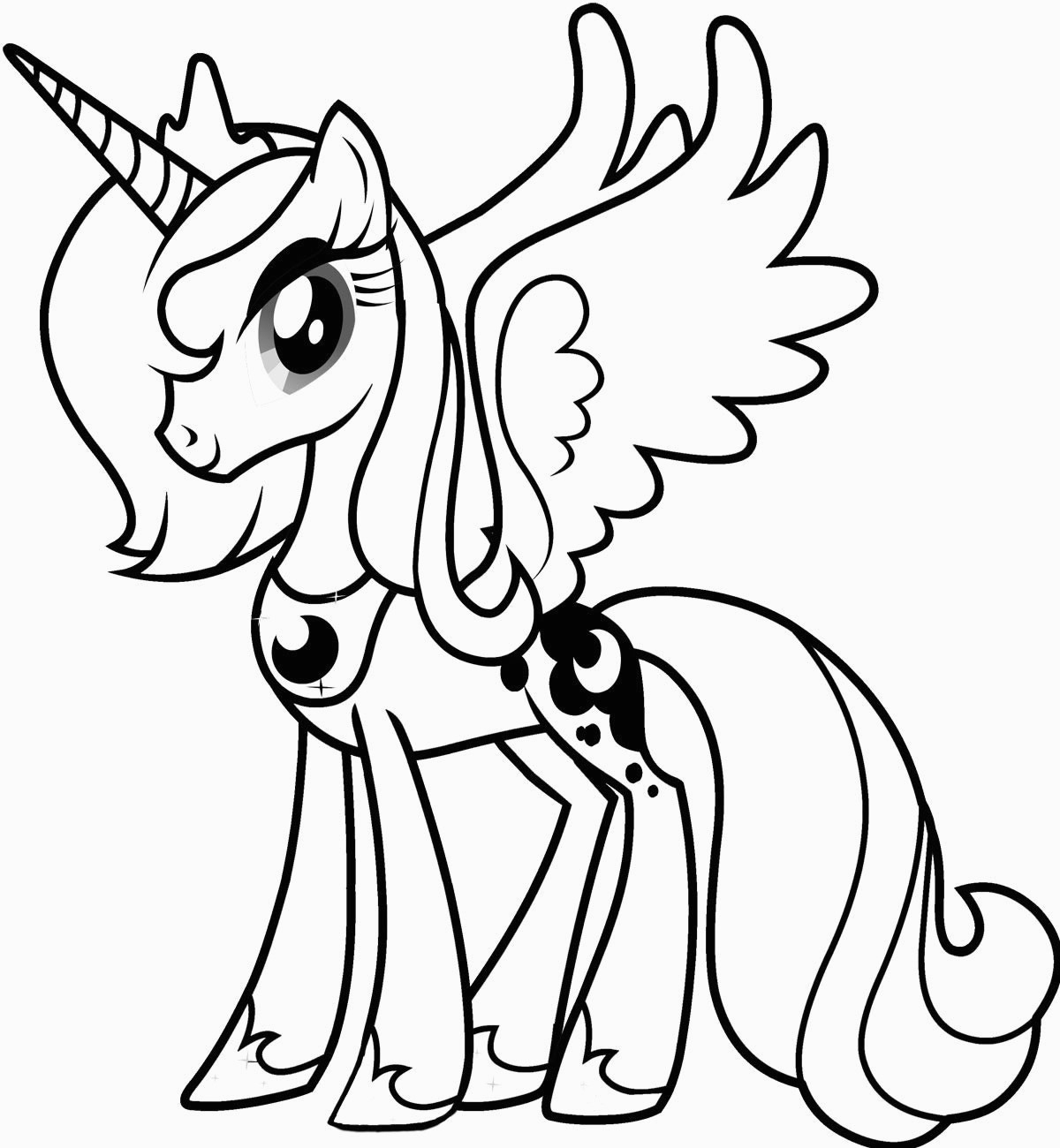Free Printable My Little Pony Coloring Pages For Kids For My Little - Free Printable My Little Pony Coloring Pages