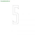 Free Printable Number Stencils For Painting : Freenumberstencils   Online Letter Stencils Free Printable