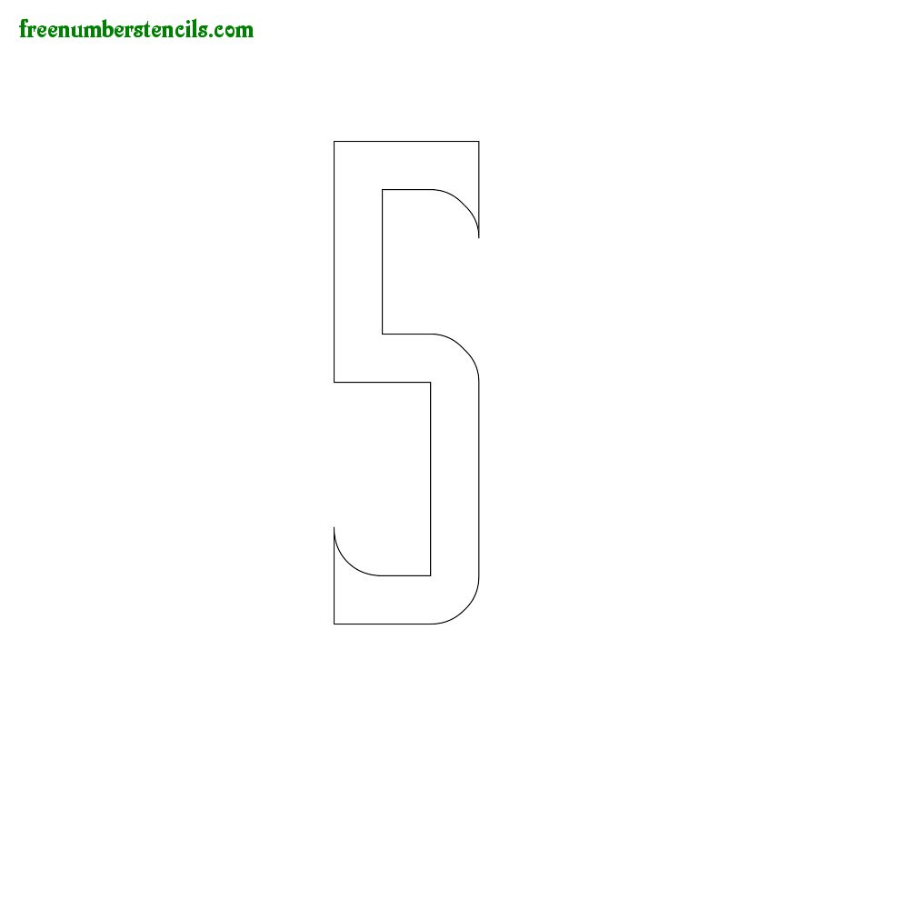 Free Printable Number Stencils For Painting : Freenumberstencils - Online Letter Stencils Free Printable