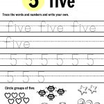 Free Printable Number Worksheets 1 9   My Mommy Style   Free Printable Number Worksheets