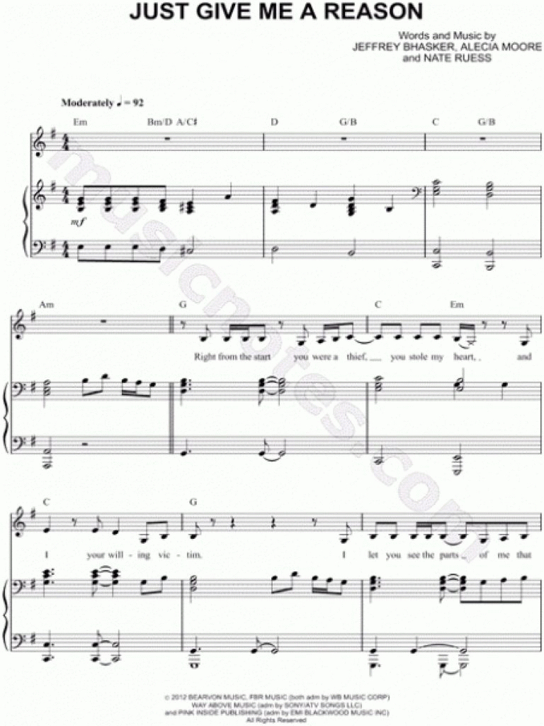 Free Printable Piano Sheet Music For Popular Songs | Free Printable - Free Piano Sheet Music Online Printable Popular Songs