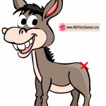 Free Printable Pin The Tail On Donkey Game | Free Birthday In Pin   Pin The Tail On The Donkey Printable Free