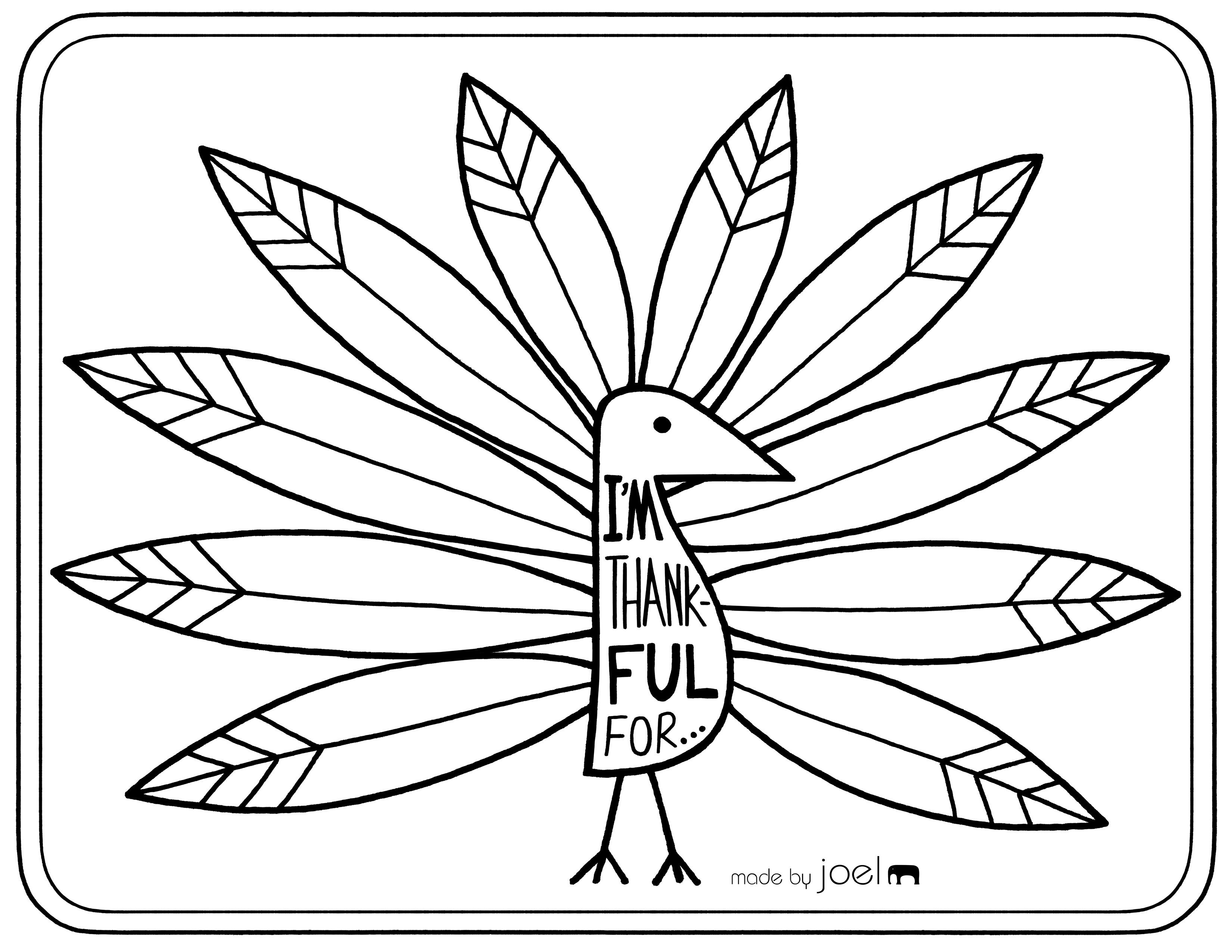 Free Printable Placemat For Giving Thanks | Fall Crafts &amp;amp; Ideas - Free Printable Thanksgiving Coloring Placemats