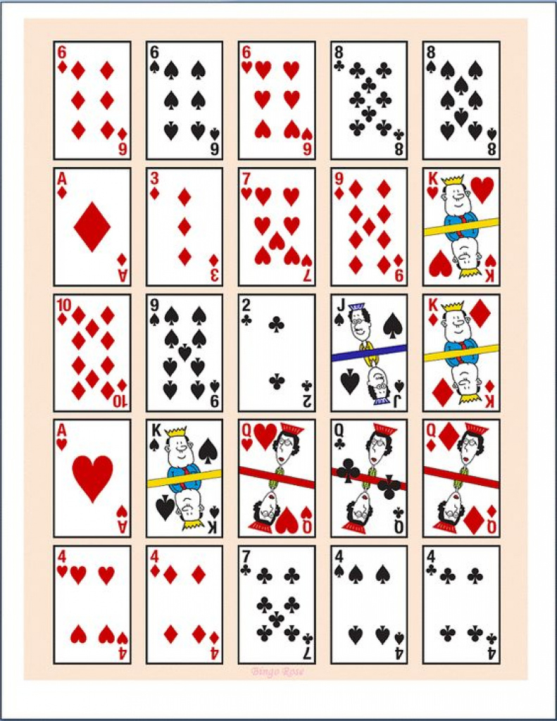 easy download printable pokeno game cards