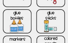 Free Printable Classroom Labels For Preschoolers