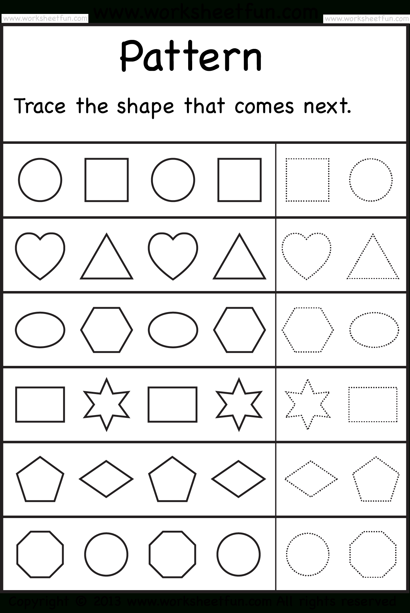 Free Printable Preschool Worksheets | Arts And Crafts | Kindergarten - Free Printable Preschool Worksheets