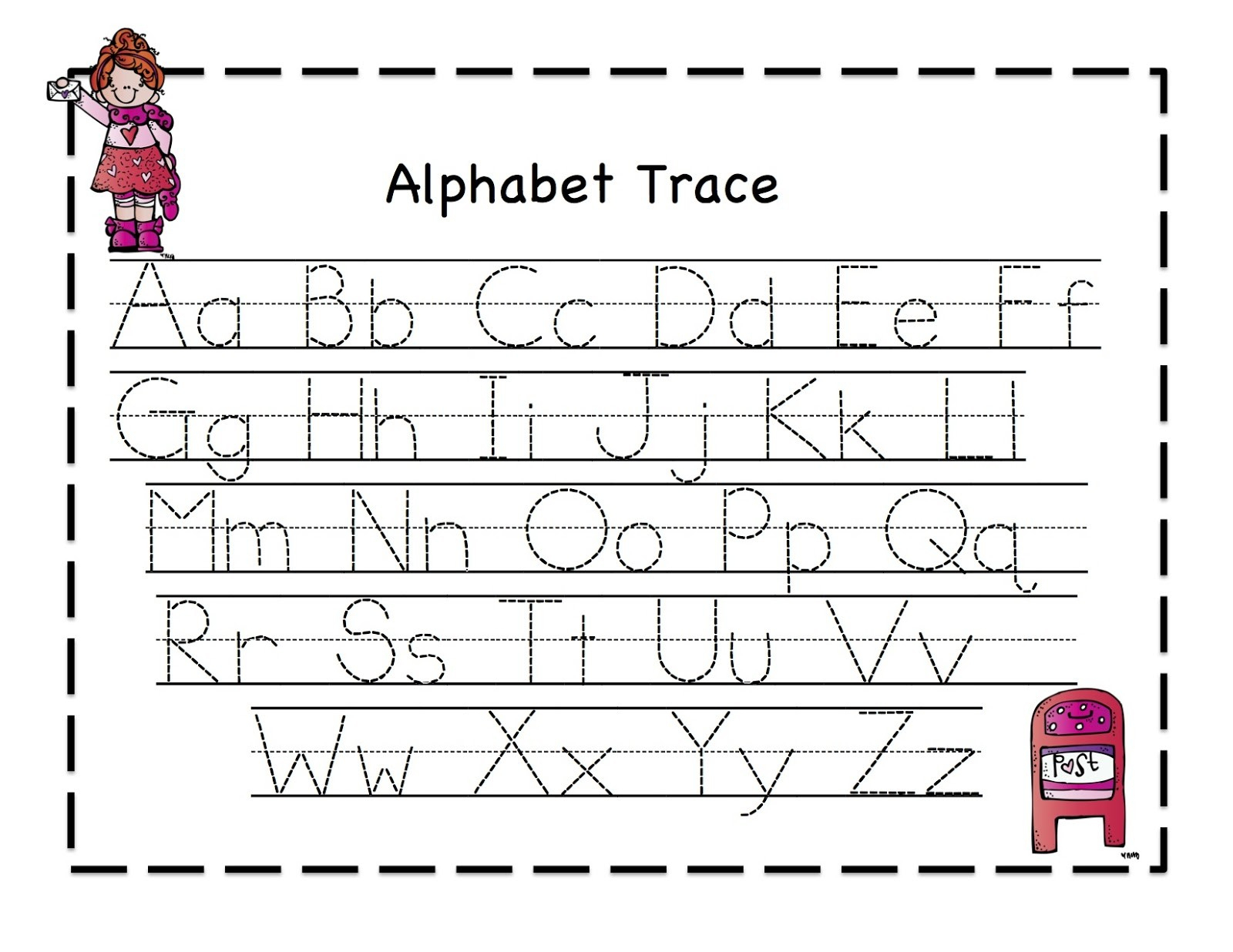 Free Printable Preschool Worksheets Tracing Letters To Download - Free Printable Preschool Worksheets