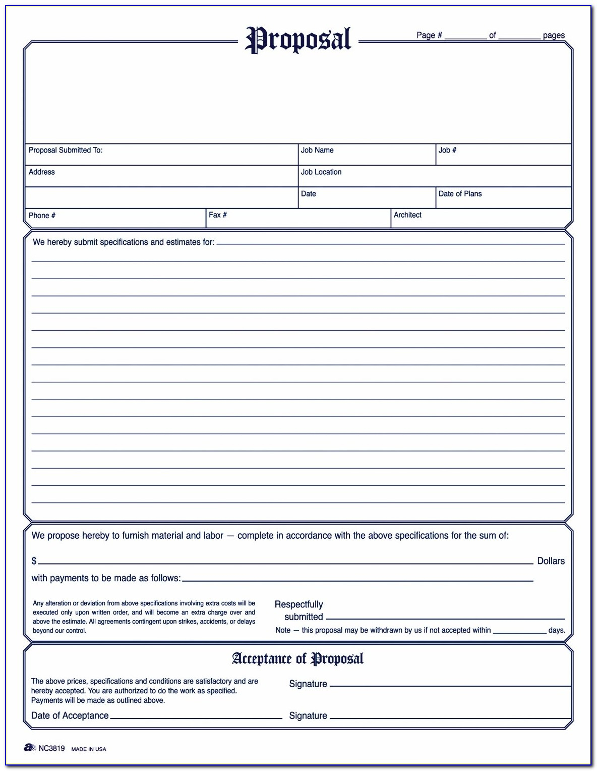 Free Printable Proposal Forms - Form : Resume Examples #yrlw05Appd - Free Printable Proposal Forms