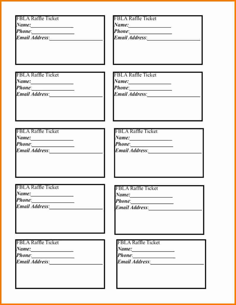 Free Printable Raffle Ticket Template | Cranfordchronicles - Free Printable Raffle Tickets