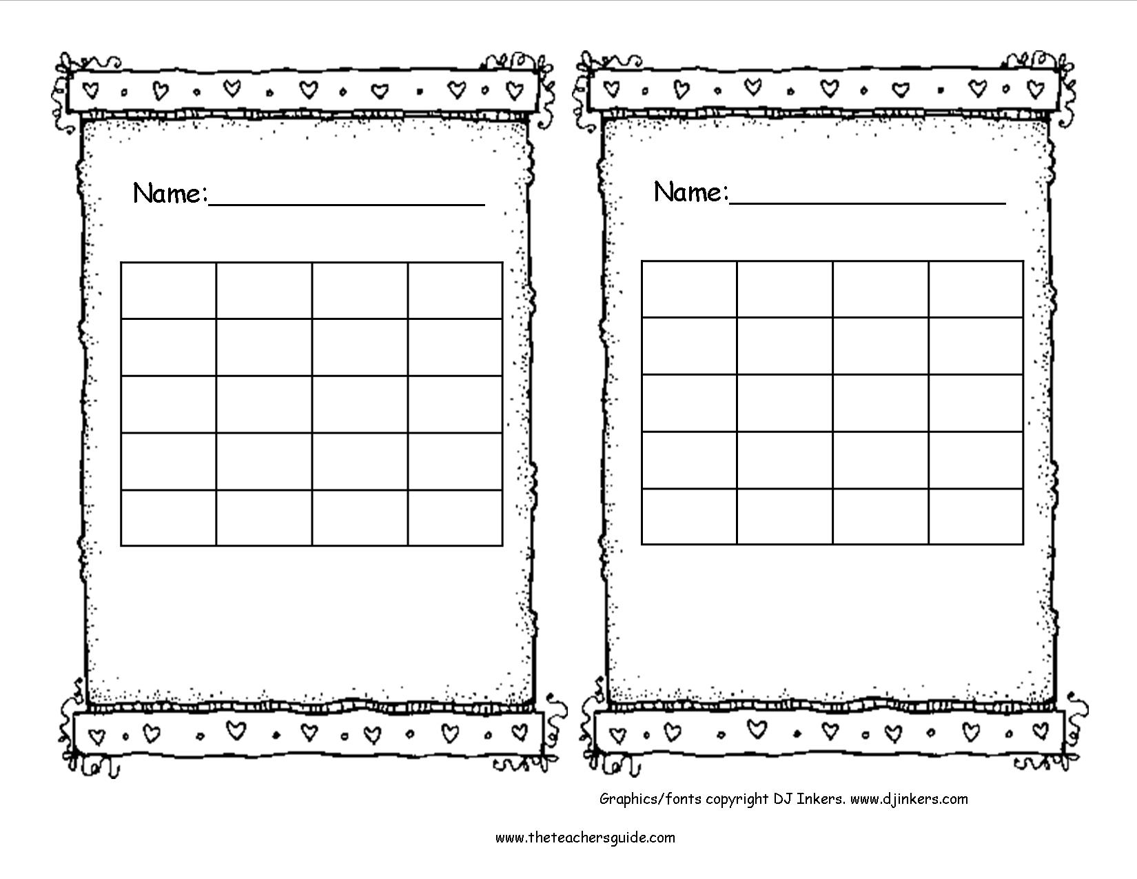 Free Printable Reward And Incentive Charts - Free Printable Incentive Charts For Students