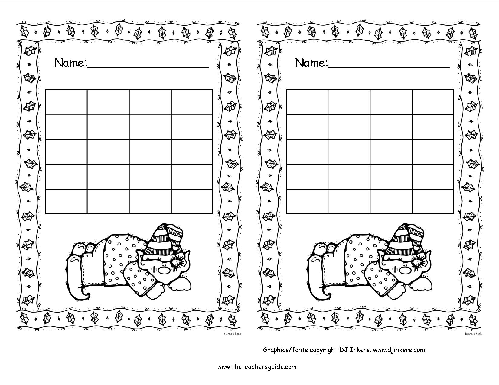 Free Printable Reward And Incentive Charts - Free Printable Sticker Charts