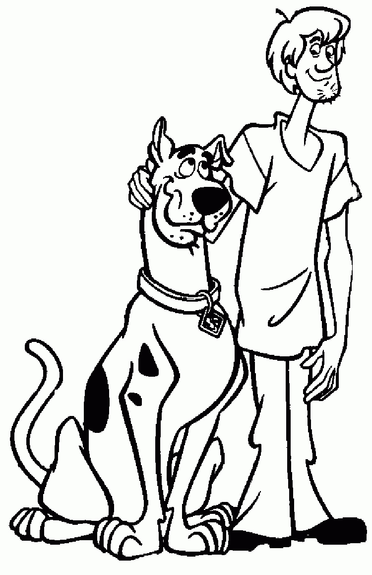 Free Printable Scooby Doo Coloring Pages For Kids For Scooby Doo - Free Printable Coloring Pages Scooby Doo