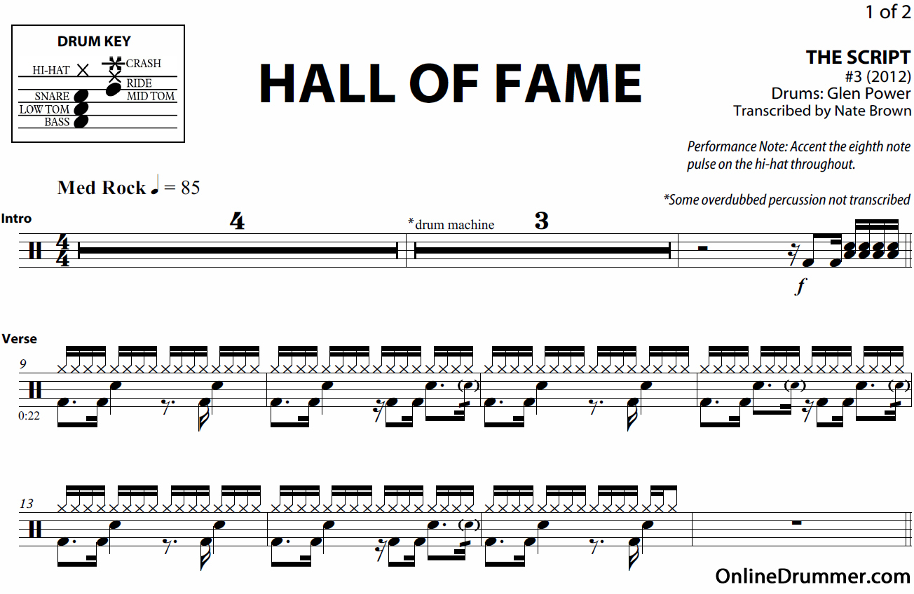 Free Printable Sheet Music For Drums | Download Them Or Print - Free Printable Drum Sheet Music