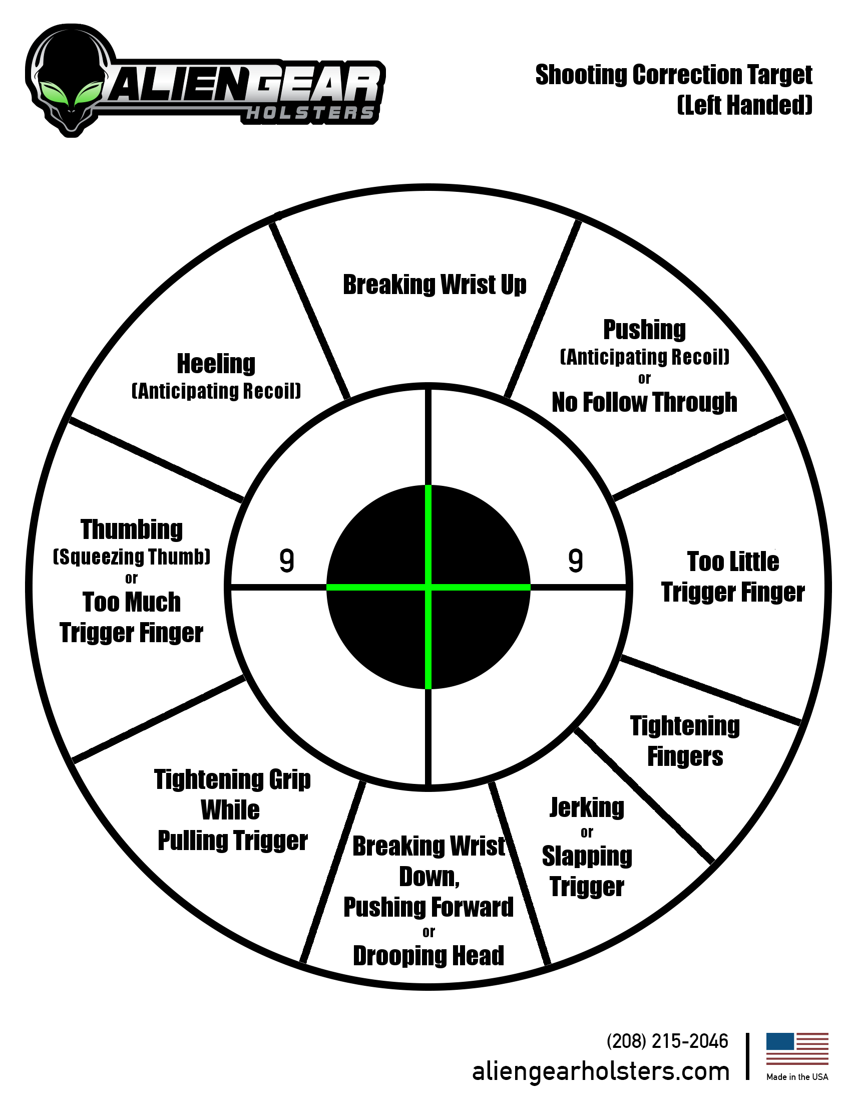 Free Printable Shooting Targets - Free Printable Shooting Targets