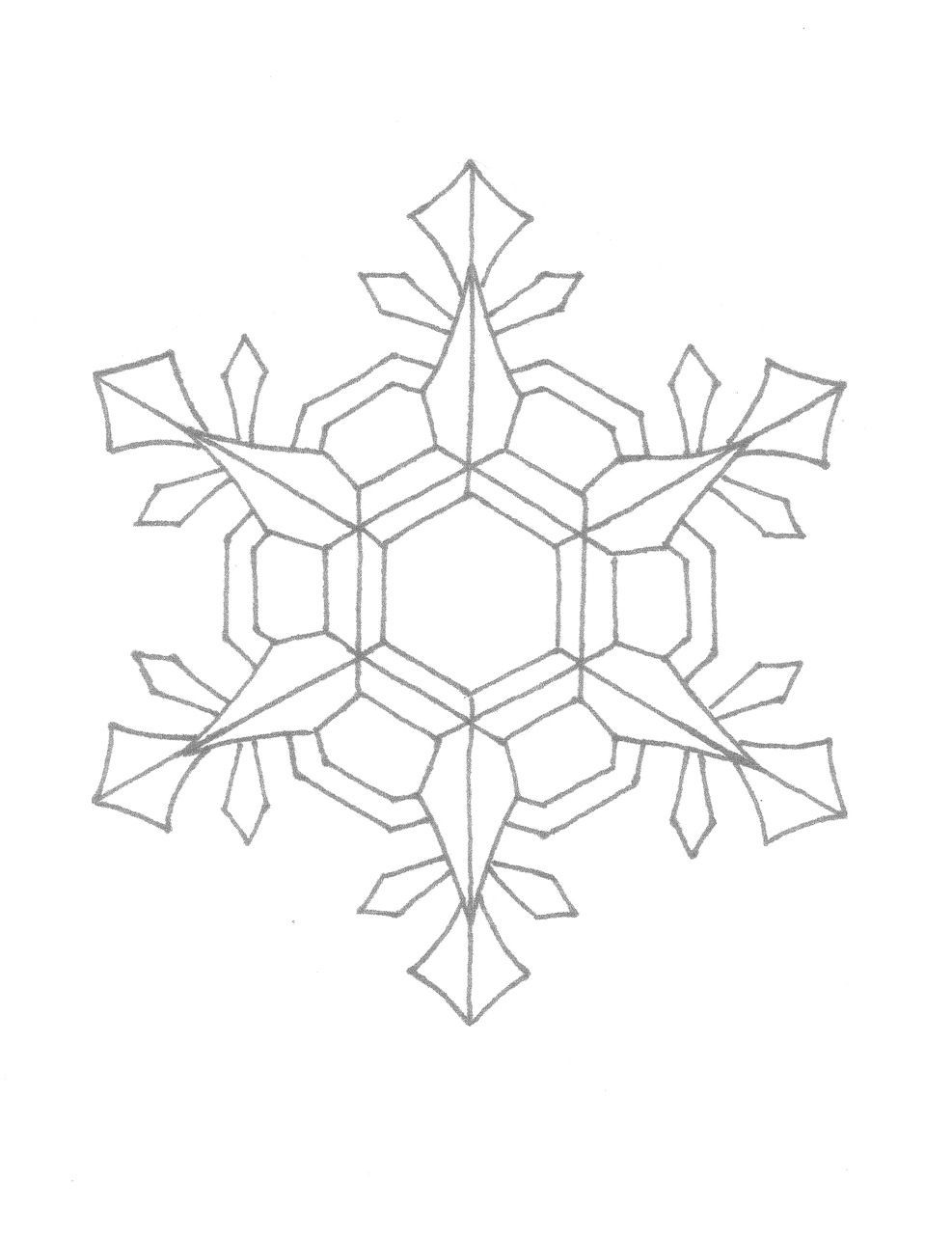 Free Printable Snowflake Coloring Pages 11 Snowflakes Printable - Free Printable Snowflakes
