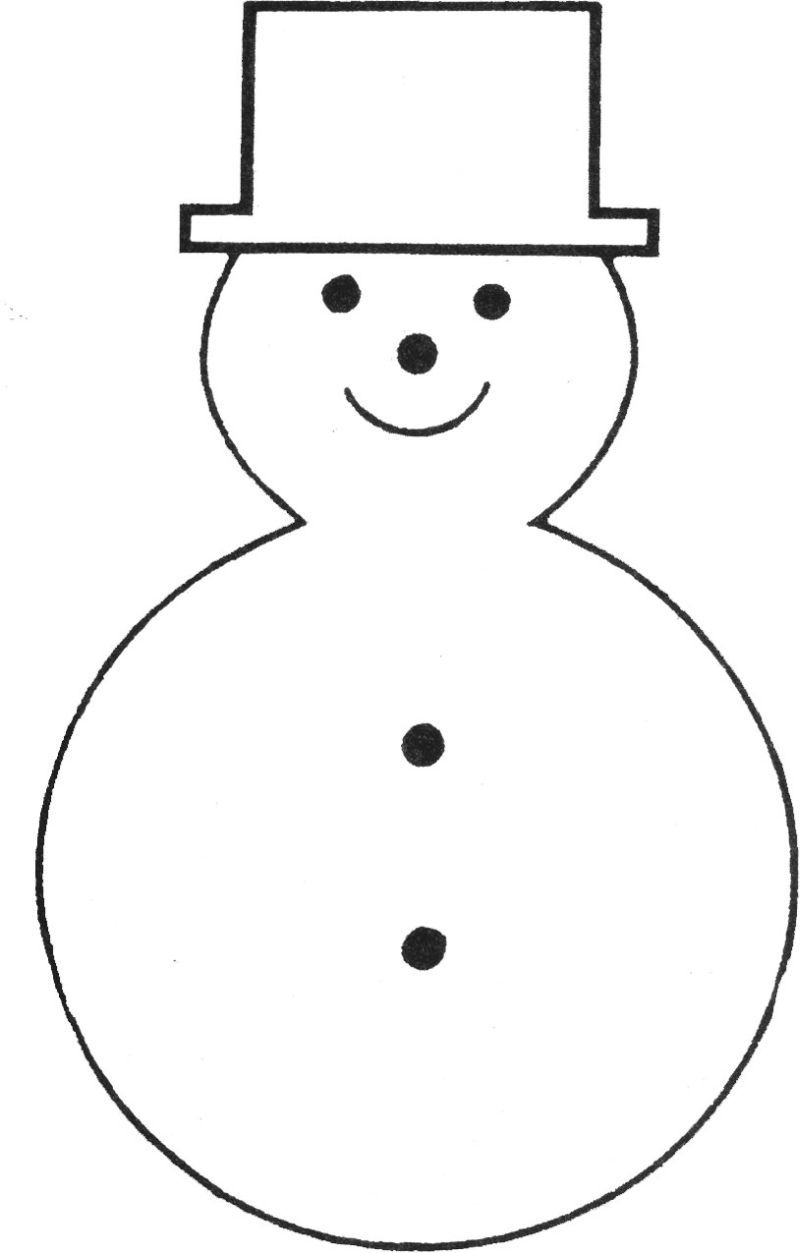 free-printable-snowman-hat-templates