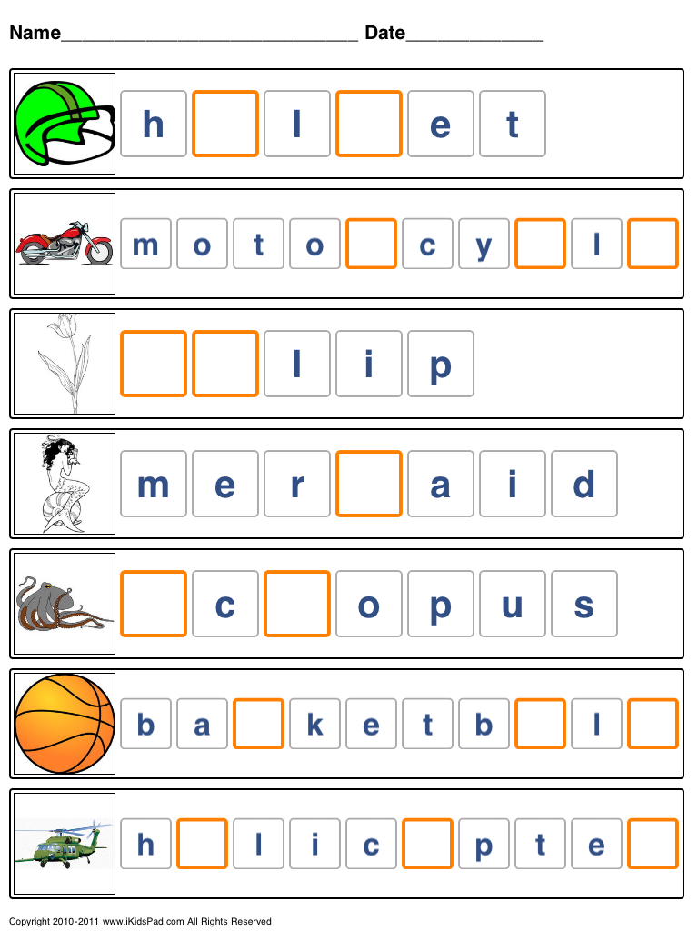 Free Printable Spelling Worksheets | Free Printable Spelling - Free Printable Spelling Worksheets