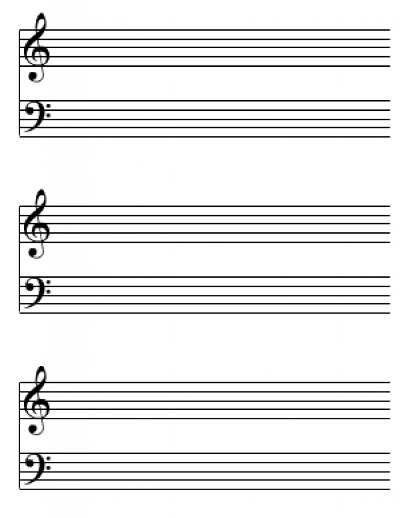 Free Printable Staff Paper! | Music &amp;amp; Expression In 2018 | Pinterest - Free Printable Staff Paper