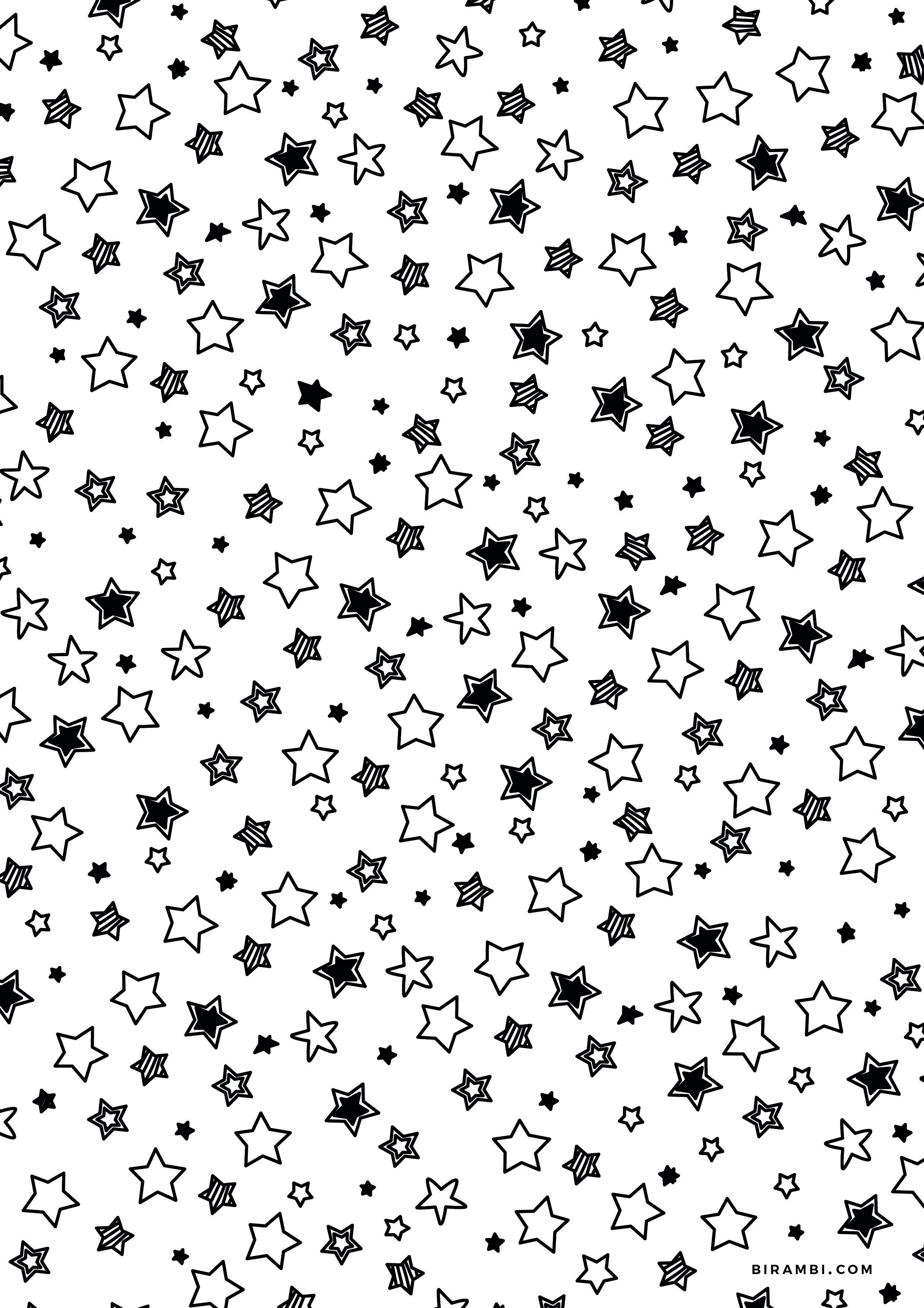 Free Printable // Star Pattern (Xmas Edition) In 2019 | Backgrounds - Free Printable Wallpaper Patterns