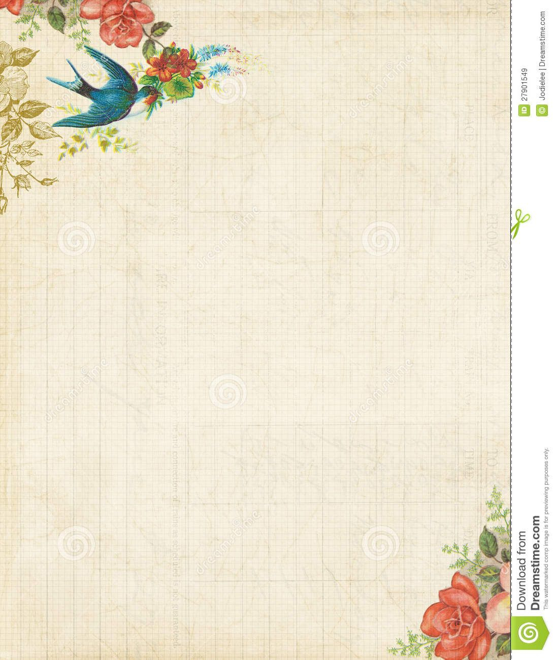 Free Printable Stationery Vintage Backgrounds - 8.4.kaartenstemp.nl • - Free Printable Stationary