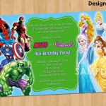 Free Printable Superhero Birthday Invitations – Bagvania Free   Free Printable Superhero Birthday Invitation Templates