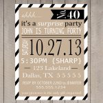Free Printable Surprise Party Invitation Templates | Invitations   Free Printable Surprise 40Th Birthday Party Invitations