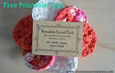 Free Printable Dishcloth Wrappers