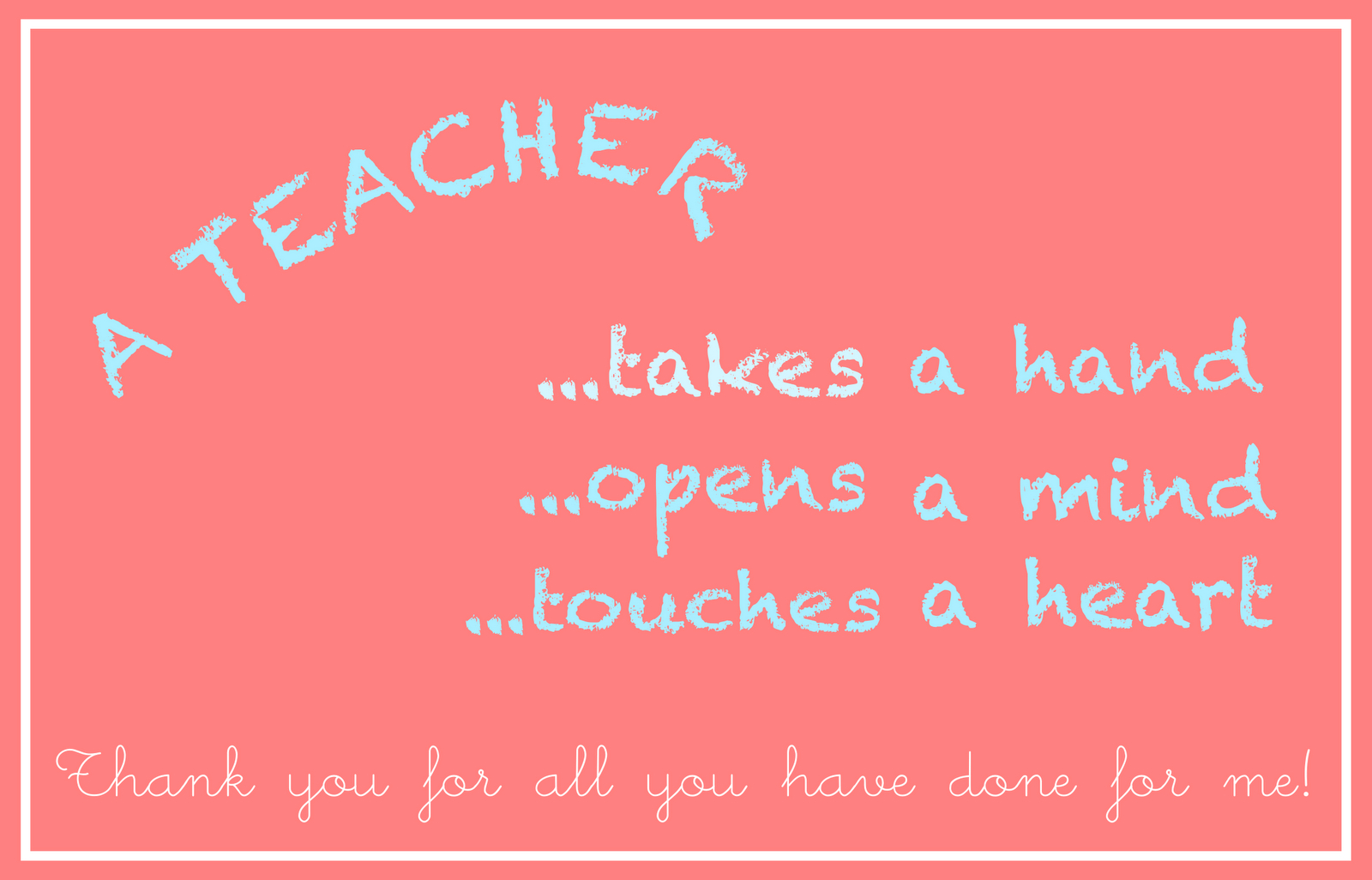 Free Printable Teacher Appreciation Card - An Lehrer Gerichtete - Free Printable Teacher Appreciation Cards