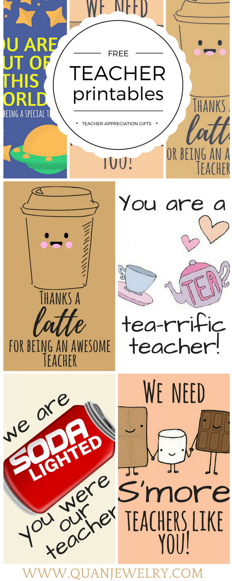Free Printable Teacher Appreciation Thank You Cards | Teacher Gift - Free Printable Teacher Appreciation Cards