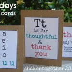 Free Printable Teacher Thank You Cards   Shaken Together   Free Printable Volunteer Thank You Cards