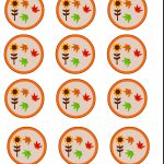 Free Printable Thanksgiving Cupcake Toppers   Thanksgiving Cupcake Toppers Printable Free