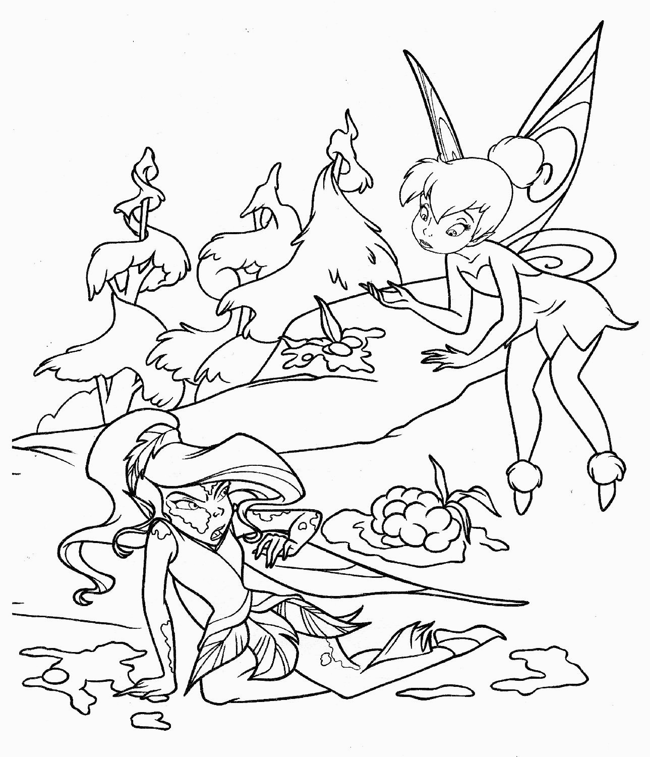 Free Printable Tinkerbell Coloring Pages For Kids For Tinkerbell - Tinkerbell Coloring Pages Printable Free