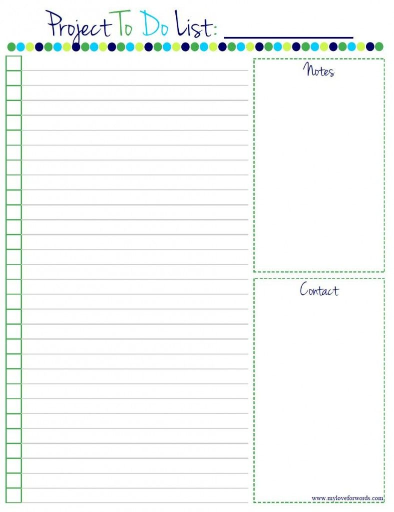 Free Printable To Do Lists | Room Surf - Weekly To Do List Free Printable