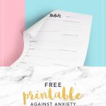 Free Printable To Help With Your Anxiety | Work Ideas | Pinterest   Free Printable Stress Test