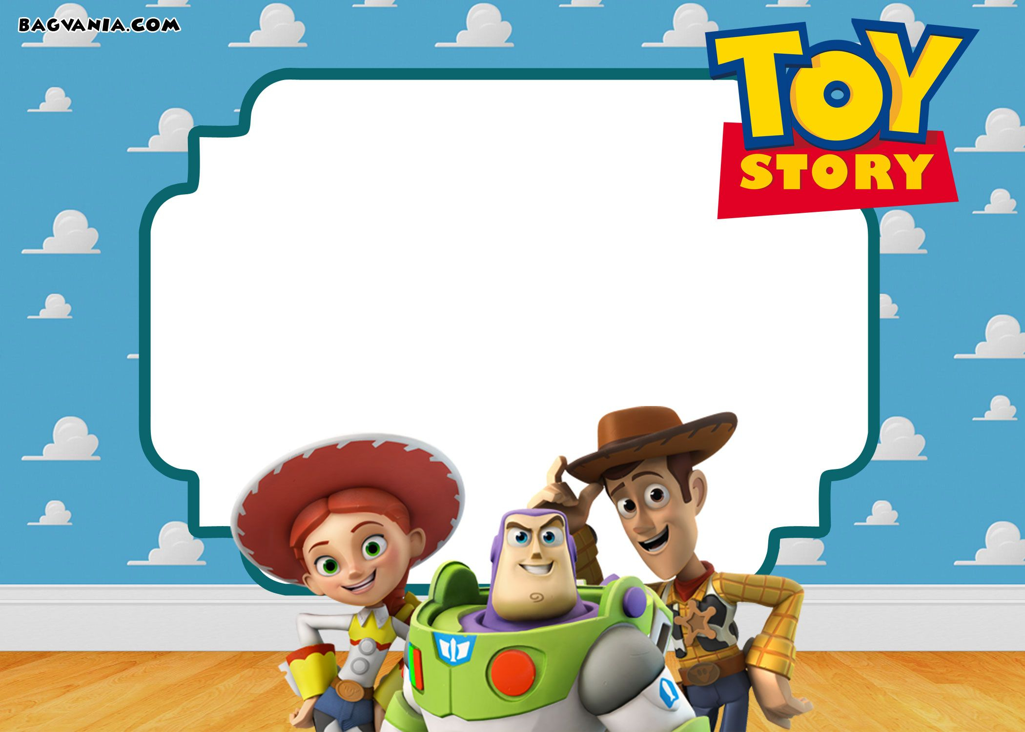 Free Printable Toy Story 3 Birthday Invitations | Free Printable - Toy Story Birthday Card Printable Free