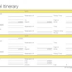 Free Printable   Travel Itinerary | Itineraries, Etc. | Pinterest   Free Printable Itinerary